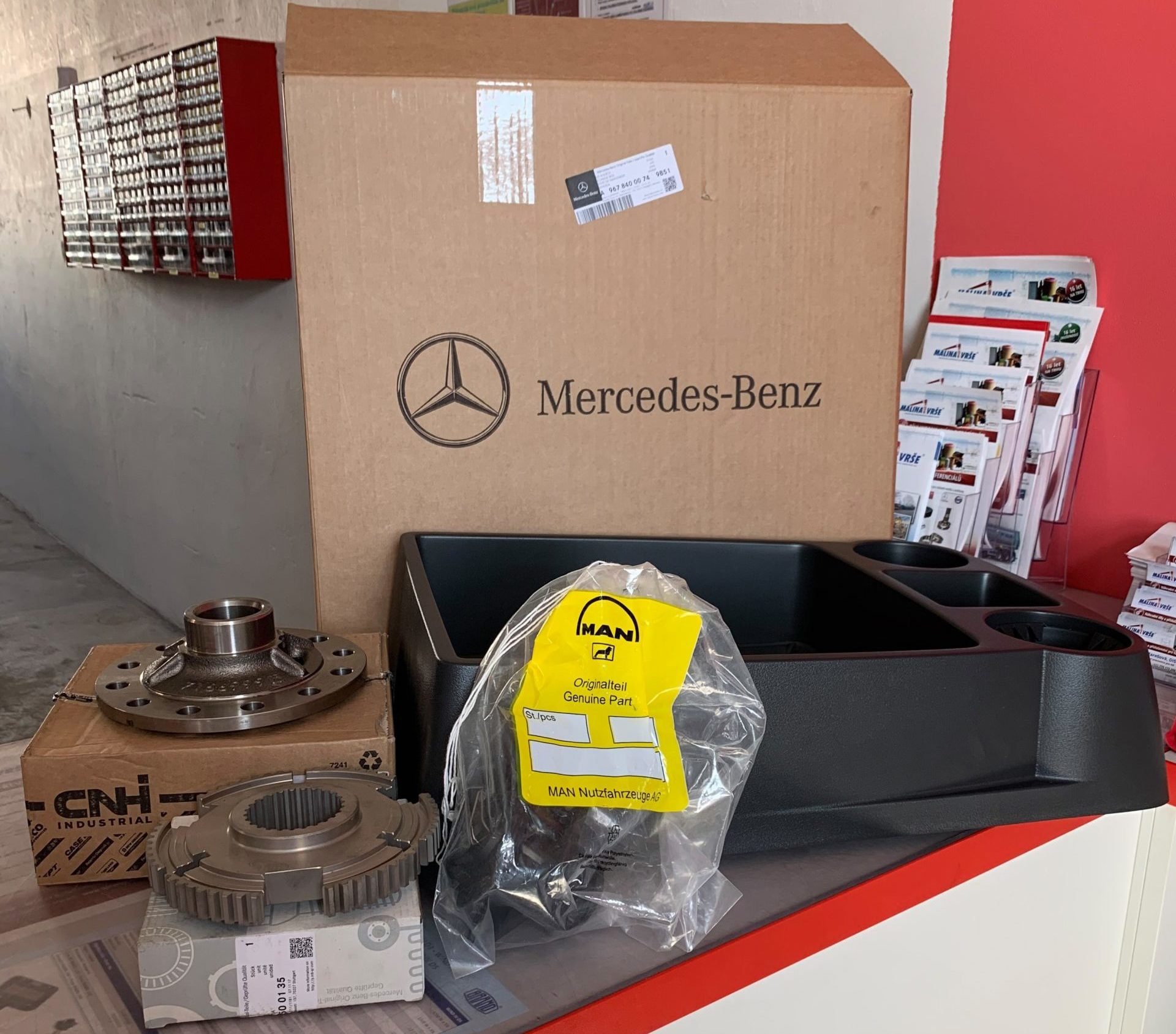 Mercedes Benz komponenty